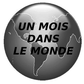Logo de la page « un mois dans le monde »